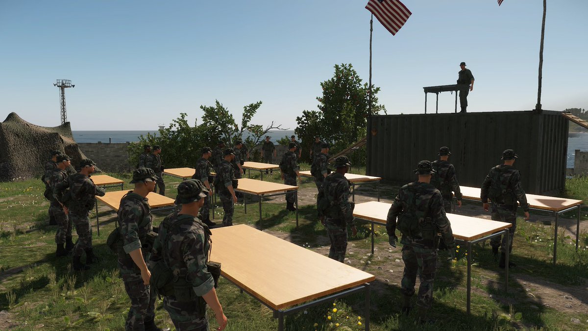 MarinesArma's tweet photo. Marines going though School of Infantry 

#usmc #3b1m #marines #xbox #pc #ps5 #arma #armareforger #discord #military https://t.co/SKblyoysJn