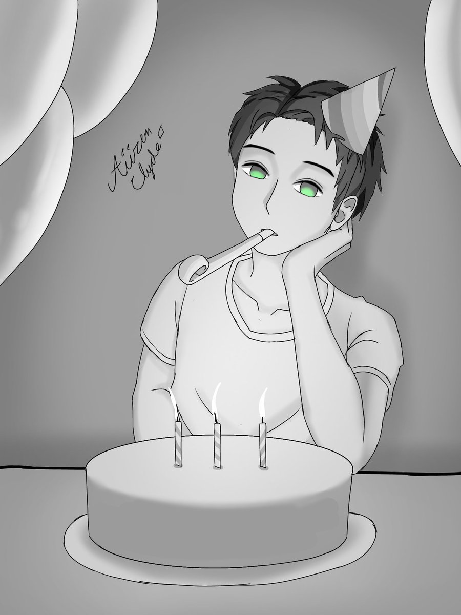 AiizenClyde's tweet image. Happy birthday to me!! 🎉