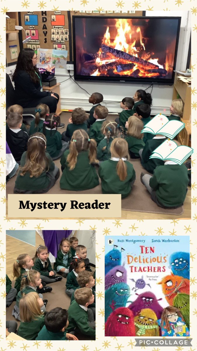 Miss Myerscough (@miss_myerscough) on Twitter photo Each class had a ‘Mystery Reader’ today! All of the teachers were all very excited to be with a different class to enjoy a good book! Nursery welcomed me into their classroom, where we shared a book all about monsters eating teachers! <a href="/StJosephStBede/">StJoseph StBede RCPS</a> #sjsbReading <a href="/mossmontmomery/">Ross Montgomery</a> Each class had a ‘Mystery Reader’ today! All of the teachers were all very excited to be with a different class to enjoy a good book! Nursery welcomed me into their classroom, where we shared a book all about monsters eating teachers! <a href="/StJosephStBede/">StJoseph StBede RCPS</a> #sjsbReading <a href="/mossmontmomery/">Ross Montgomery</a>