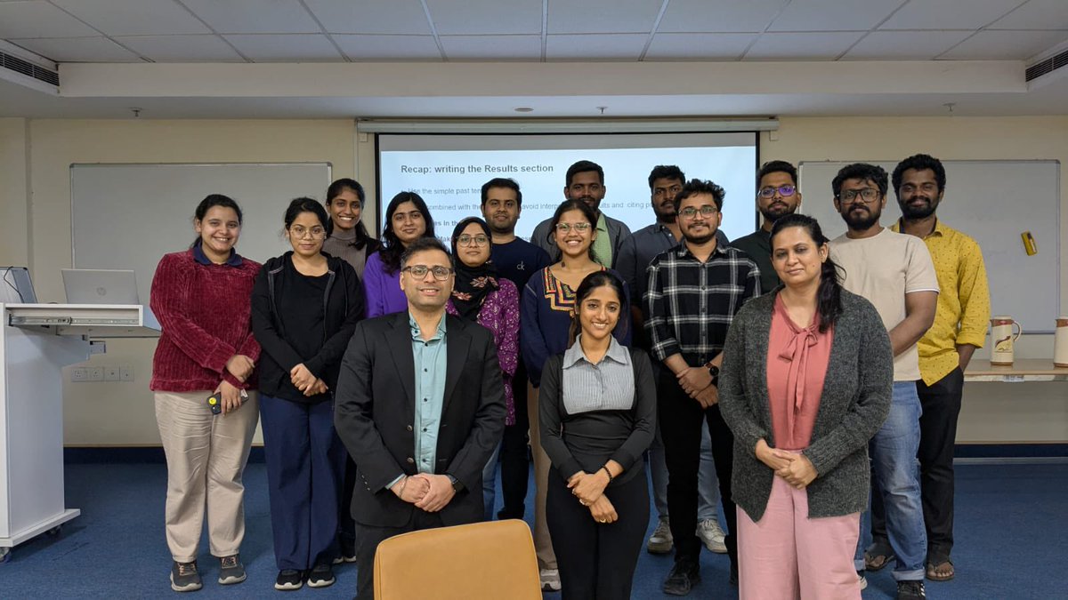 prashant_pawar's tweet image. RCB @unescorcb along with Editage @Editage organised 3-day interactive manuscript writing workshop for our students. I hope it will help them for effective story telling.