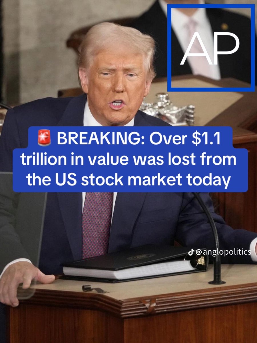 We just lost 1.1 trillion. Who’s gonna pull the fire alarm?