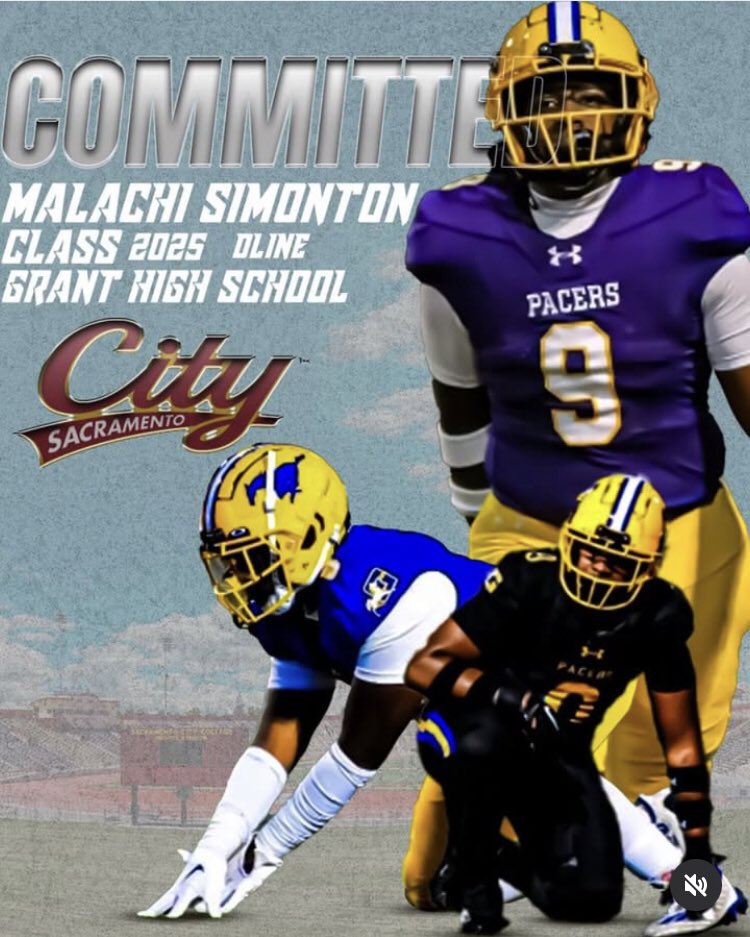 GHSpacersFootball (@grant_union) on Twitter photo Our guys love the game of football. Congratulations to our guy, <a href="/SimontonMalach9/">Malachi Simonton</a> on his commitment to <a href="/SacCityFB/">Sac City Football</a> You guys got a real DOG!!! <a href="/CoachKei22/">Kei Fox</a> Our guys love the game of football. Congratulations to our guy, <a href="/SimontonMalach9/">Malachi Simonton</a> on his commitment to <a href="/SacCityFB/">Sac City Football</a> You guys got a real DOG!!! <a href="/CoachKei22/">Kei Fox</a>