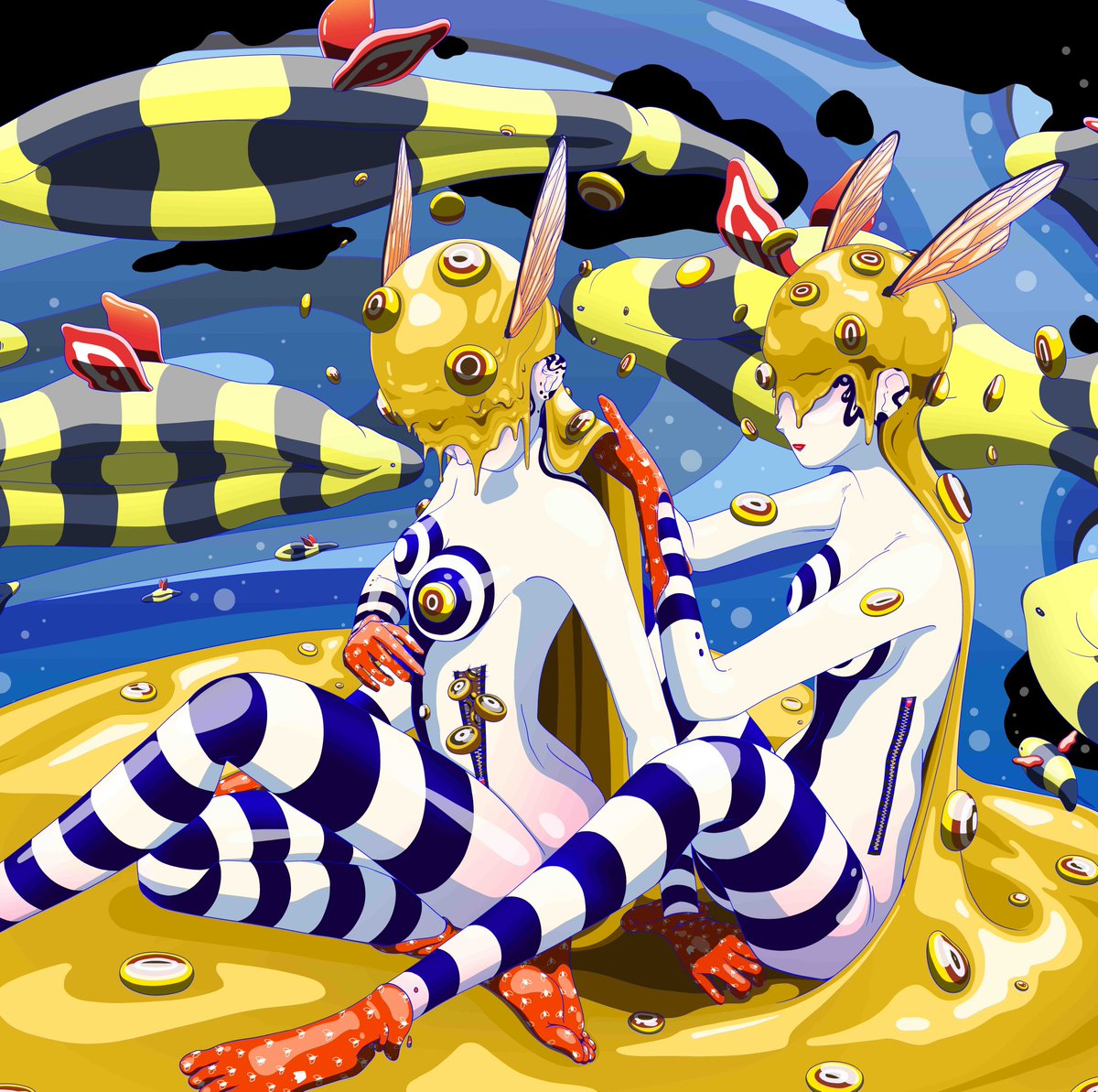 I'm IZZZI and this is my art 
🖤⚡