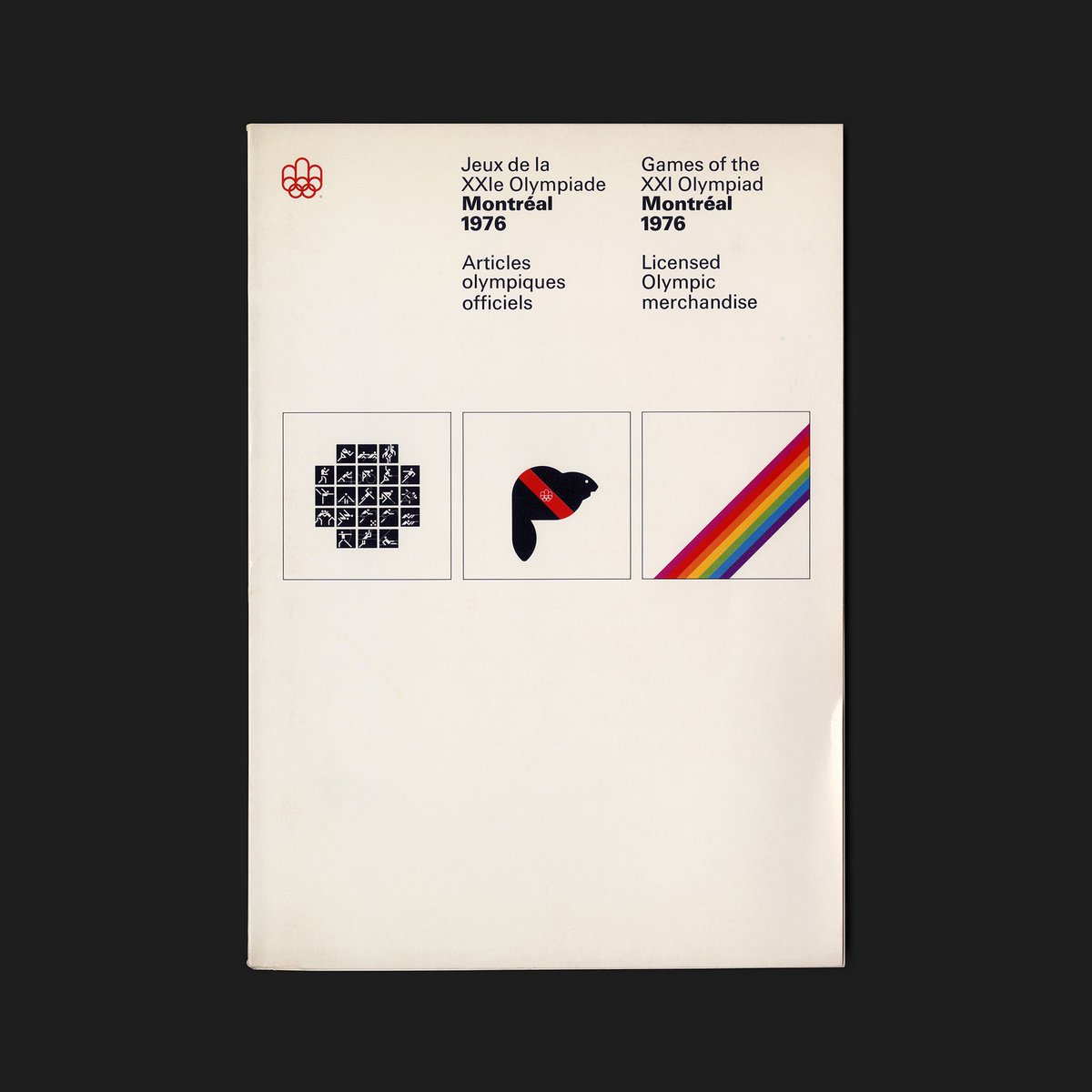 CM NEW addition
—
Games of the XXI Olympiad Montréal 1976 Licensed Olympic Merchandise
—
CM359
Artefact Type: Catalogue
Year: 1976
Designer: Eric Morrell
—
Full Write-up &amp; 5 Images:
canadamodern.org/expo-67-first-…
—
#canadamodern #MontrealOlympics #GottshcalkAsh #EricMorrell