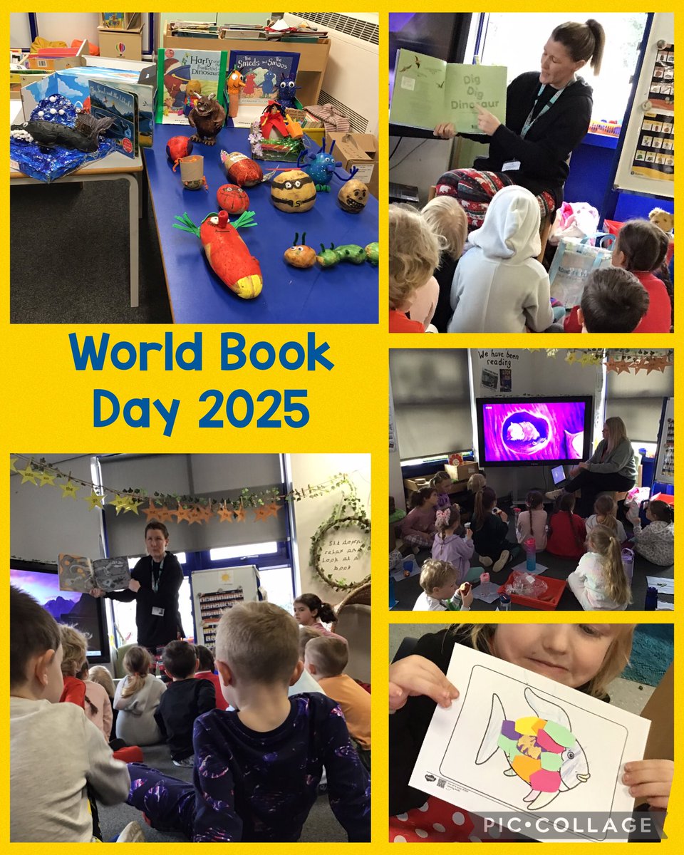 World Book day has been such fun. We loved our stories &amp;crafts. We enjoyed our amazing storyteller Dawn from <a href="/LancashireSLS/">Lancashire School Library Service</a>  Lancs School Library Service &amp;showing off our super ‘Dress a Potato as a character’ creations. Fab seeing so many of you at the book sale <a href="/WorldBookDayUK/">World Book Day UK 📚</a>