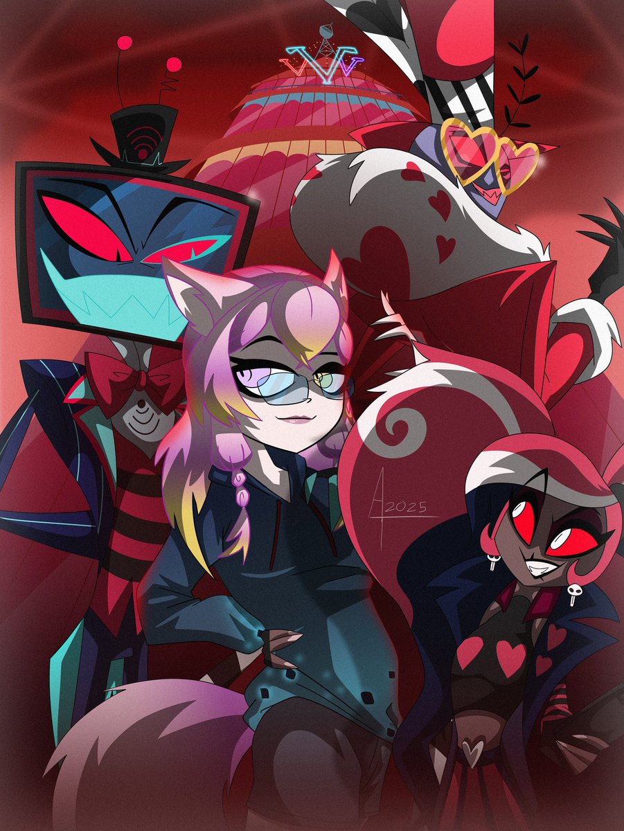 Another commission!

Get yours today! OC's belong to their respected owner.

#hazbinhotel #helluvaboss #Commission