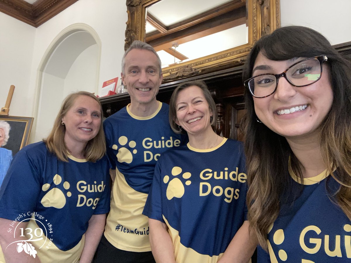 sjcrmain's tweet image. With just two weeks to go until the Reading Half Marathon on Sunday, 23 March 2025, St Joseph’s staff are training hard to complete 13.1 miles in support of Guide Dogs.

Every donation helps train future guide dogs—support the cause here: 
justgiving.com/page/st-joseph…

#GuideDogs