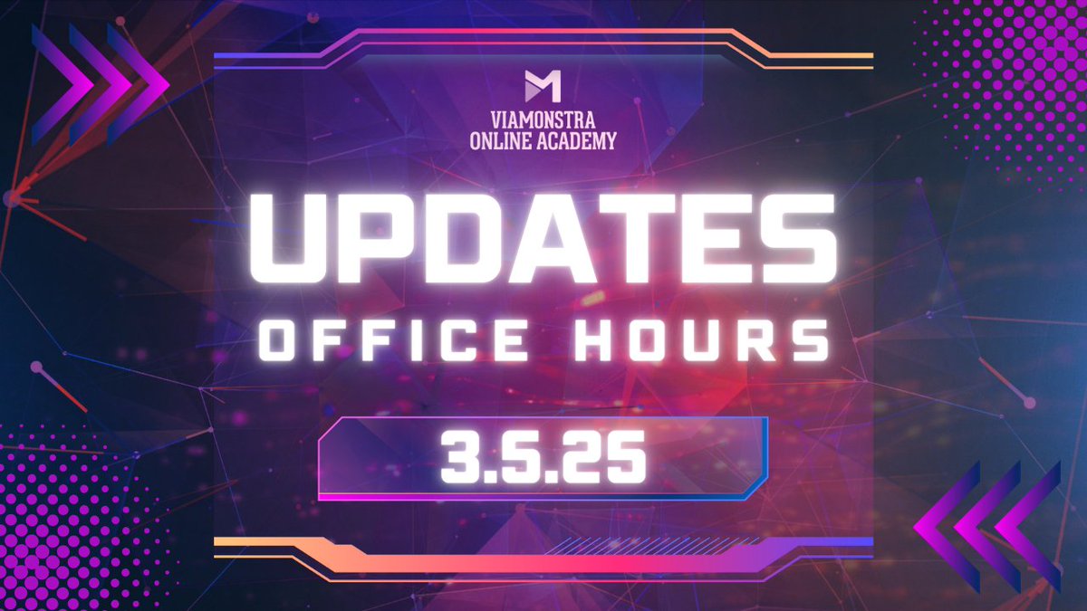 Mirolus_LLC's tweet image. ⚡UPDATES! March 5 #ViaMonstraOfficeHours featuring @AndrewJNet 💻 Microsoft #TechTakeoff, #WindowsServer Summit, #AdministratorProtection fix, and more!  #MSIntune #ConfigMgr #ViaMonstraAcademy

UPDATES 3.5.25 ➡️ youtu.be/jXz2k7lxfQs