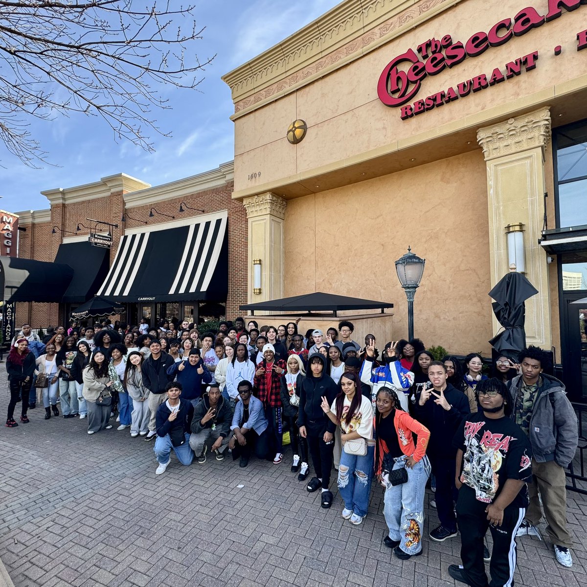 howardhshuskies's tweet photo. Don’t call it a field trip…here are the Seniors during today’s Off-site Educational Excursion. 
#Huskies2025 #Built4Bibb #ALLINtogether https://t.co/DwZwHGhDW6