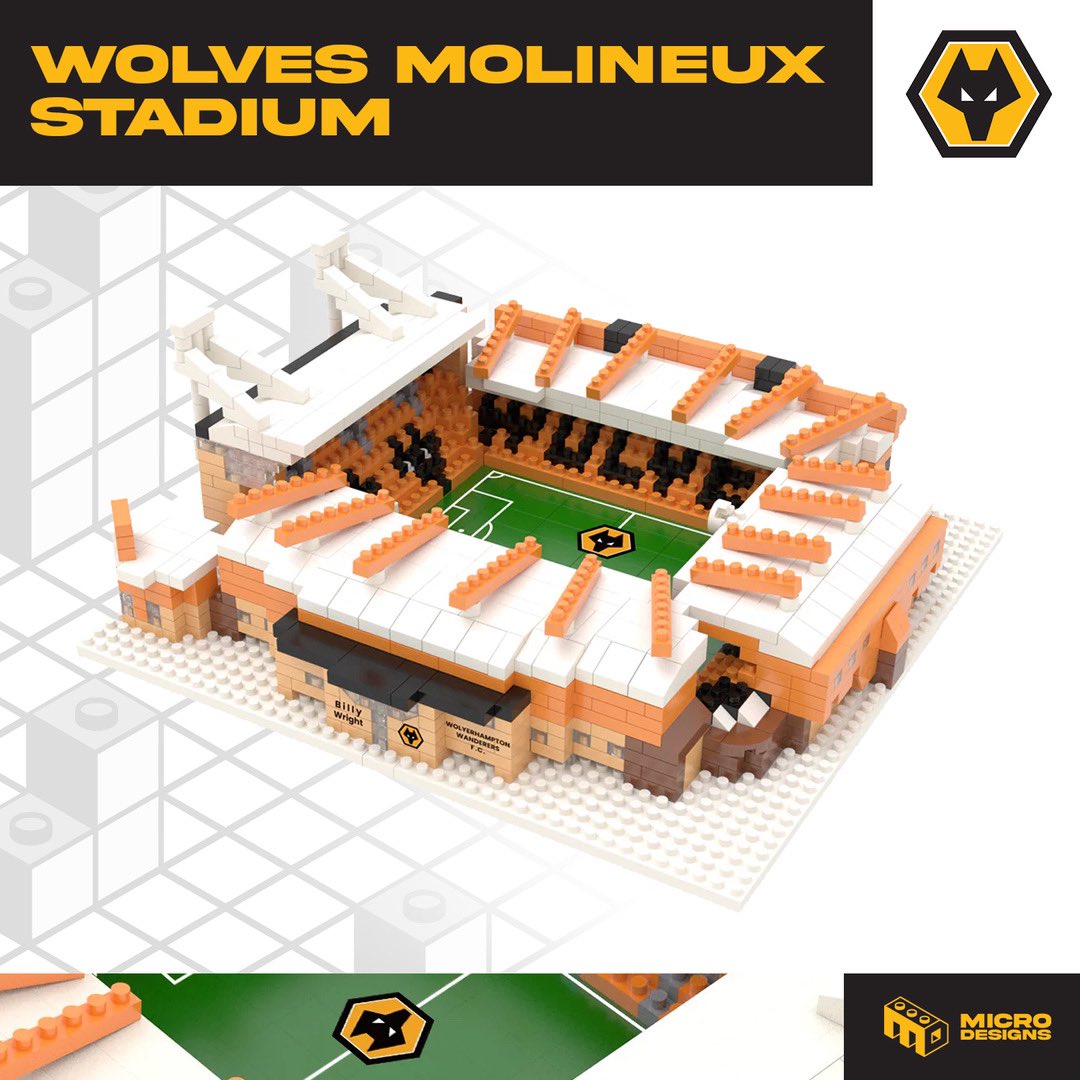 TalkingWolves's tweet image. 🏟️ 🐺 We’ve teamed up with @MicroDesignz to giveaway a model Molineux from their collection.

For your chance to win:
✅ Follow @TalkingWolves
✅ Follow @MicroDesignz 
✅ Retweet this post

Winner announced on Sunday afternoon 🏆 

#WWFC | #Wolves