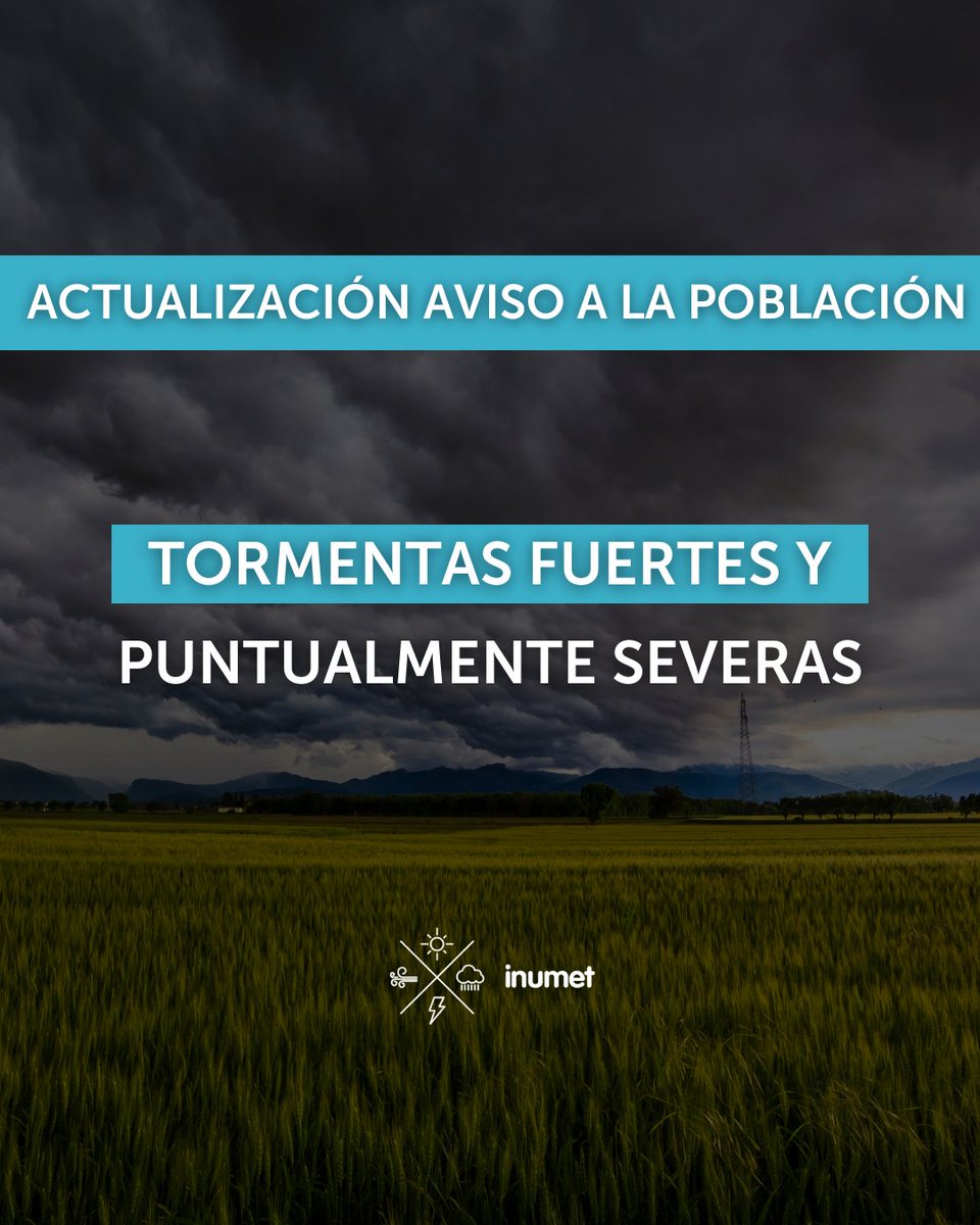 Instituto Uruguayo de Meteorología tweet media