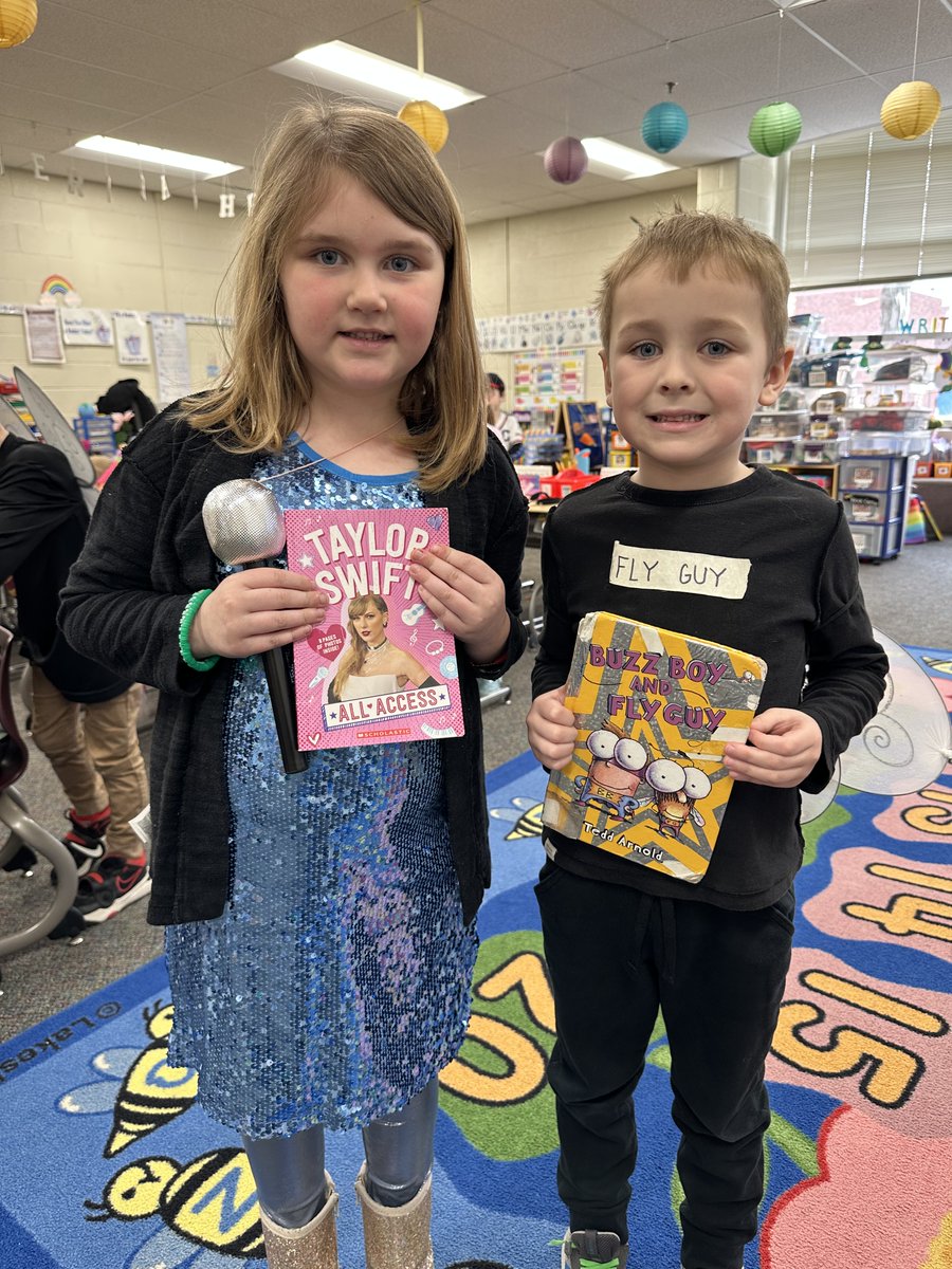 KdgFullday's tweet image. What a fun day being able to dress up like one of your favorite book characters!!!  #righttoreadweek