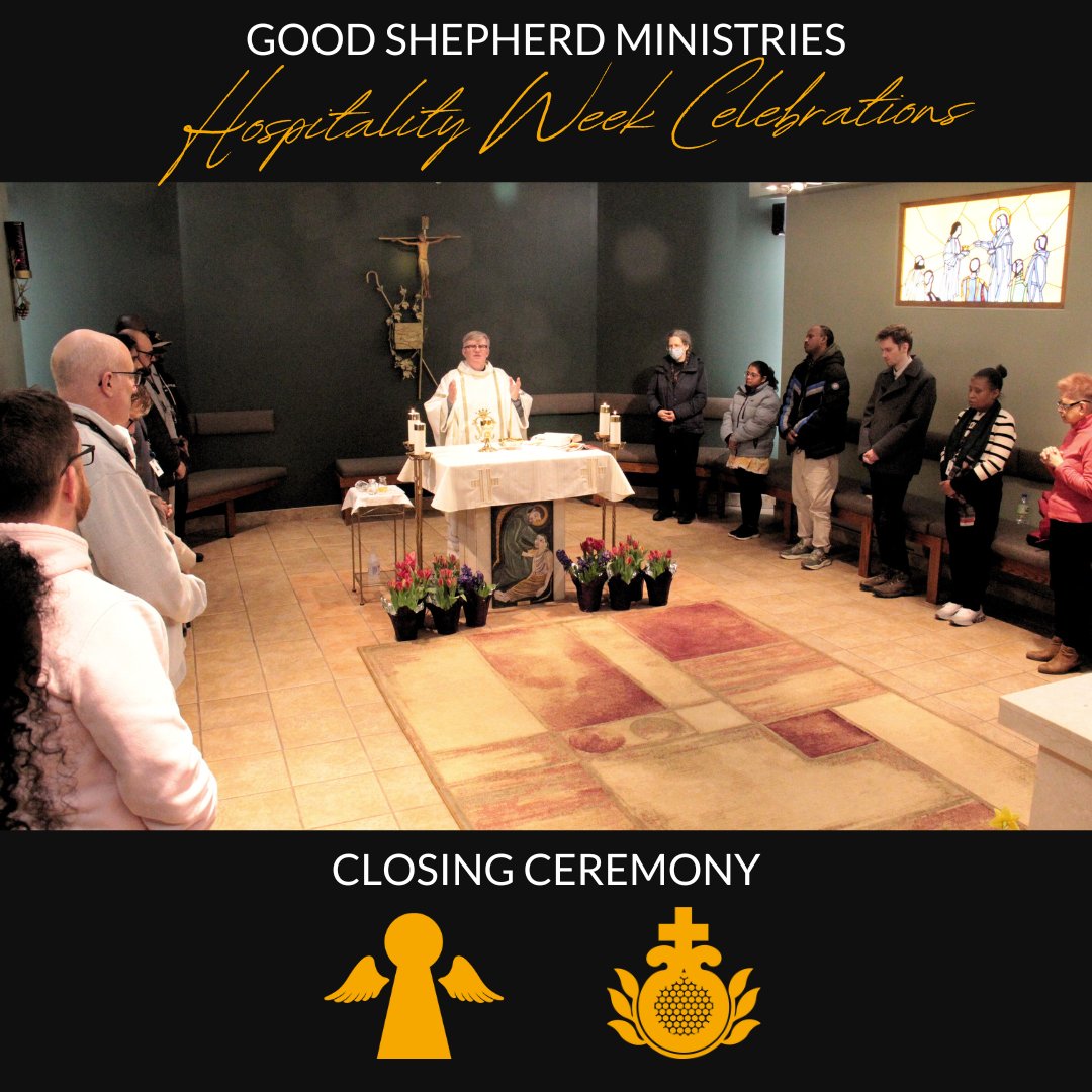 goodshepherd_to's tweet image. Our #HospitalityWeek celebrations concluded today with a closing prayer &amp;amp; a gathering of our coworkers &amp;amp; clients for cake &amp;amp; refreshments.
We reflected on the teachings of #StJohnOfGod &amp;amp; collectively embraced our mission of supporting the #homeless. THANK YOU to all participants!