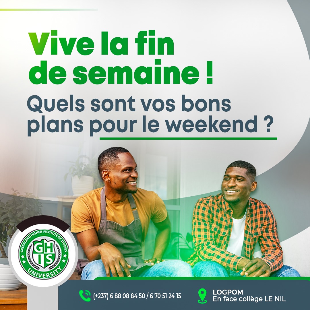 IGhis32728's tweet photo. 𝗩𝗶𝘃𝗲 𝗹𝗲 𝘃𝗲𝗻𝗱𝗿𝗲𝗱𝗶 🥳🎉

Sorties entre amis, révisions intensives ou repos bien mérité 😉 ? 

#Weekend
#GHISUniversity https://t.co/sjw3qPmngH