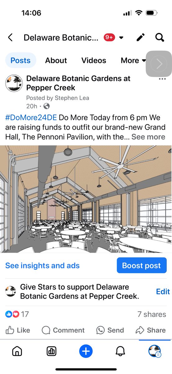 DelawareBotanic's tweet photo. #DoMore24DE Do More Today from 6 pm We are raising funds to outfit our brand-new Grand Hall, The Pennoni Pavilion, with the necessary furnishings to host various events, from seminars and guest lectures to weddings and community meetings. https://t.co/cEmq9YmIO8 https://t.co/0gzoT3jlr0