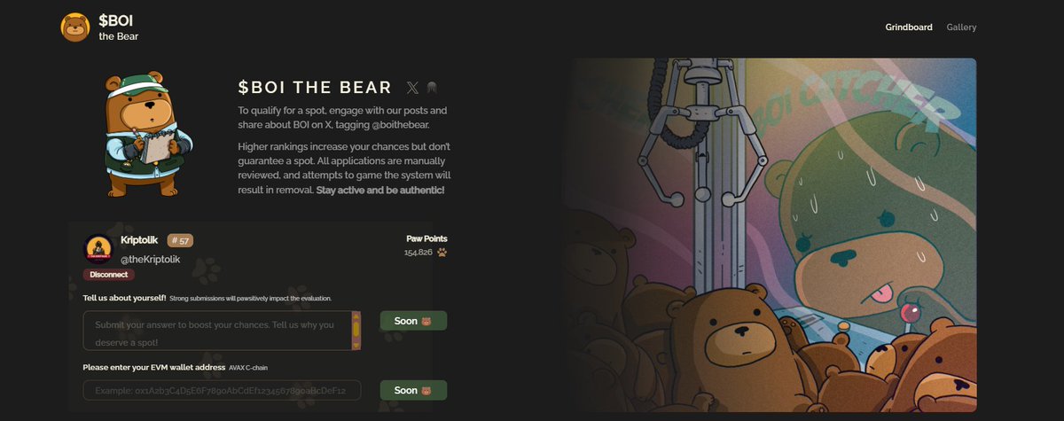 🪂Hype devam ederken $BOI Puan kasmaya devam ediyorum. Sizde durumlar nedir?

🚨BEDAVA PARA FIRSATI; 

Yorum ve RT atarak etkileşim verin sizde <a href="/Boithebear/">Boi</a> Puan kazanın. RT+Yorum atanlara bende dönüş yaparak destek olacağım. Buradan güzel para kazancağız gibi duruyor.