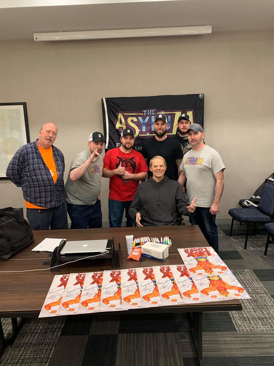 asylum_store's tweet image. Happy for the Total Package Lex Luger on making the WWE Hall of Fame.  Well overdue.
@WWE @GenuineLexLuger