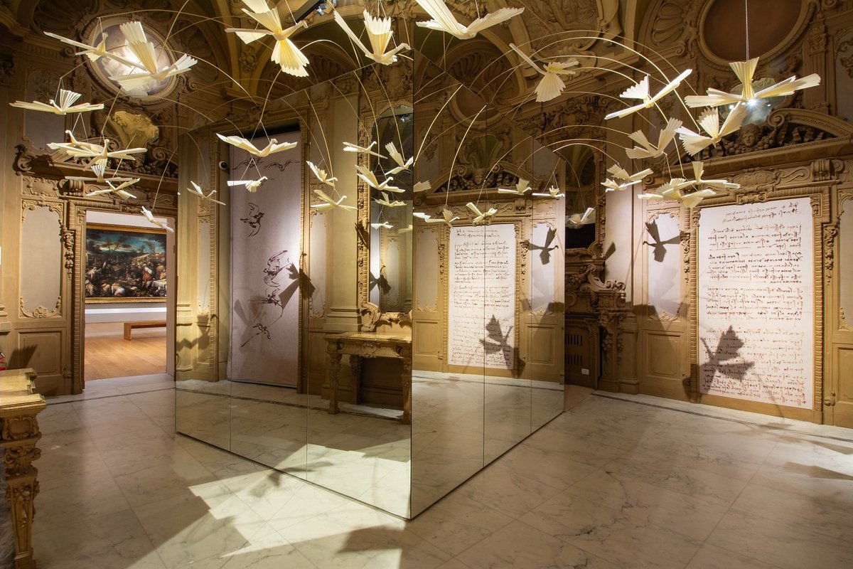 Inaugurato questa mattina ai Musei Reali un nuovo allestimento multimediale permanente, in Galleria Sabauda, che racconta e valorizza il ricco nucleo di disegni di Leonardo da Vinci della Biblioteca Reale. Scopri di più sul nostro sito: museireali.beniculturali.it/uno-spazio-per…