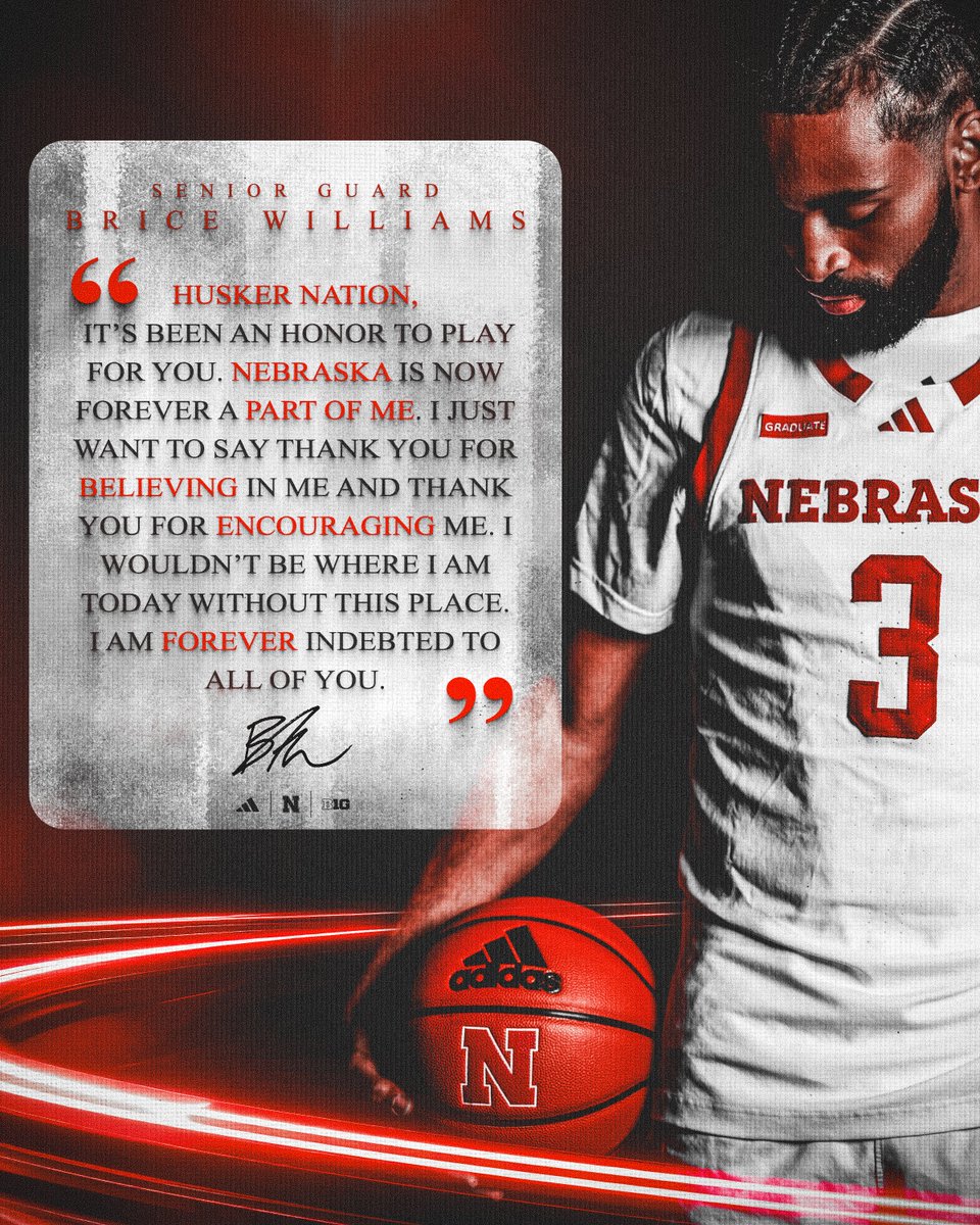 HuskerMBB's tweet photo. [ 3 ] One of the best to ever wear a Husker uniform.

@bgotit_ | #GBR https://t.co/Q1o2832DfO
