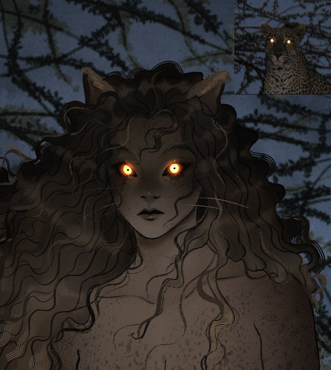 she can see you in the dark