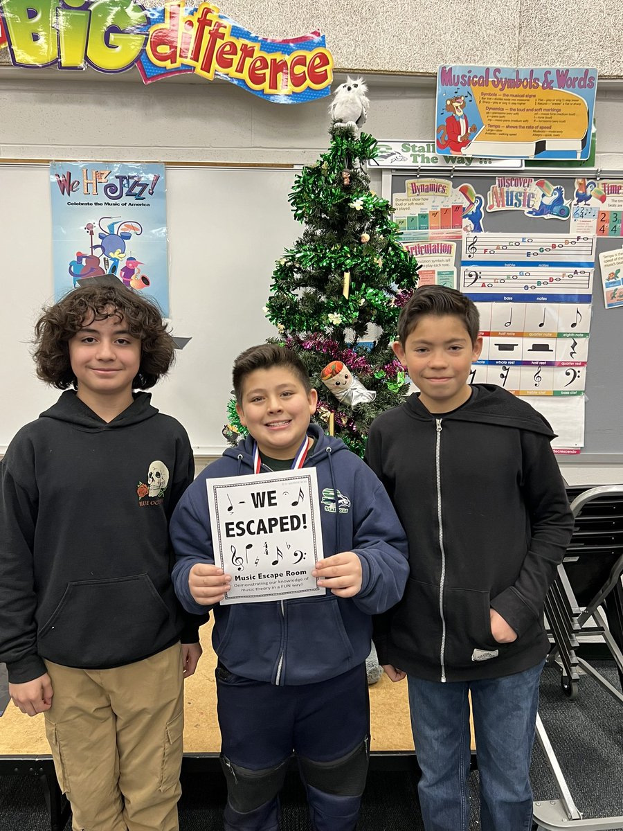 Megan Acosta Slider Band🎶 (@macosta_wdsband) on Twitter photo 1 of 3 groups in 4th period Escaped the Band Room! Way to use your musical knowledge, gentlemen!!! #EscapedTheBandRoom #SISDFineArts #StallionsLeadTheWay <a href="/Slider_Middle/">William D. Slider Middle School</a> 1 of 3 groups in 4th period Escaped the Band Room! Way to use your musical knowledge, gentlemen!!! #EscapedTheBandRoom #SISDFineArts #StallionsLeadTheWay <a href="/Slider_Middle/">William D. Slider Middle School</a>