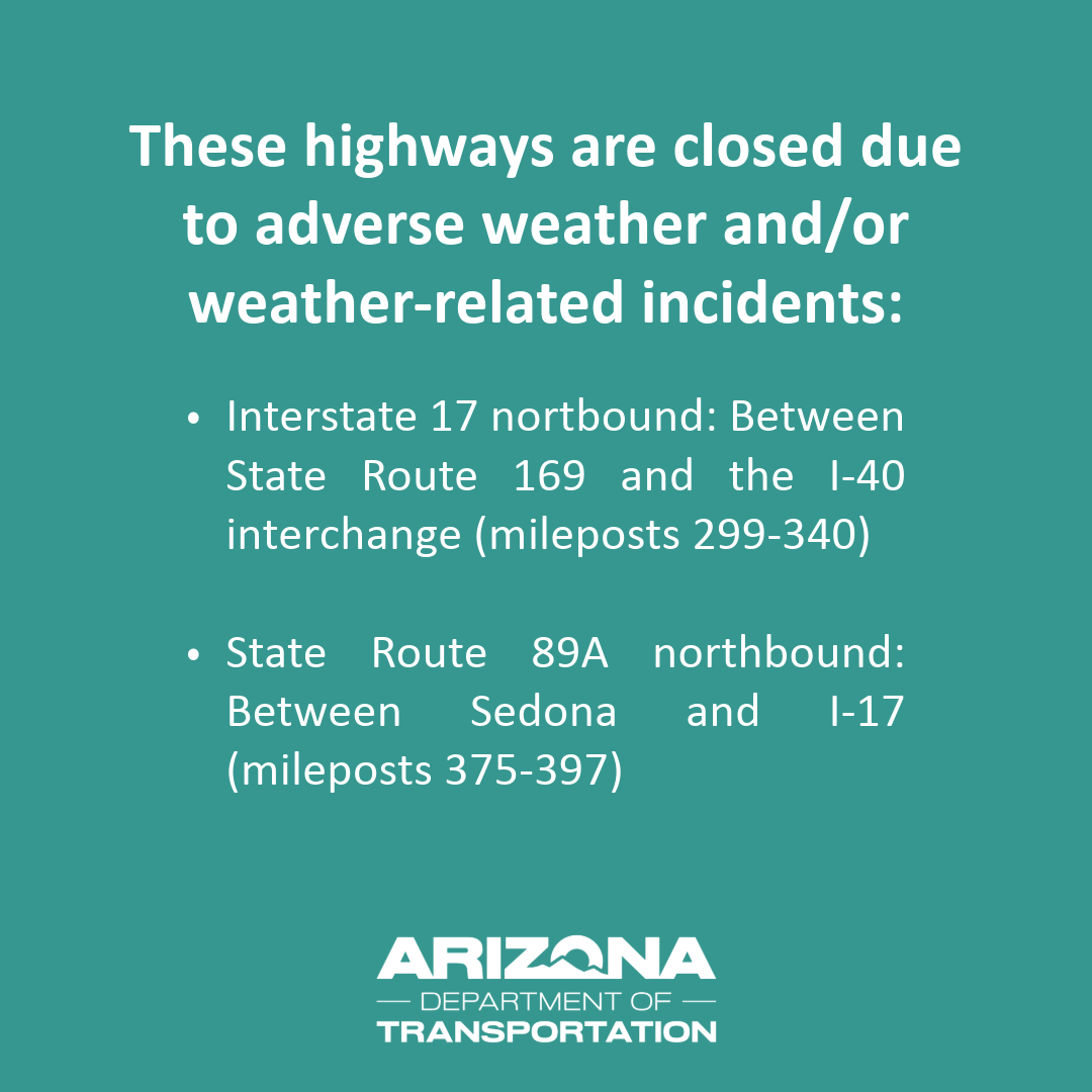 Arizona DOT tweet media