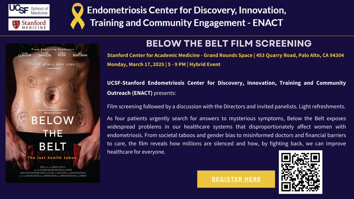UCSF Bakar Computational Health Sciences Institute (@ucsf_bchsi) on Twitter photo Below the Belt film screening will be at <a href="/Stanford/">Stanford University</a> 5-9pm on 3/17 with directors and panelists including <a href="/UCSF/">UC San Francisco</a> <a href="/tomiko22/">tomiko oskotsky</a> Register/details here! docs.google.com/forms/d/e/1FAI⦠Below the Belt film screening will be at <a href="/Stanford/">Stanford University</a> 5-9pm on 3/17 with directors and panelists including <a href="/UCSF/">UC San Francisco</a> <a href="/tomiko22/">tomiko oskotsky</a> Register/details here! docs.google.com/forms/d/e/1FAIā¦