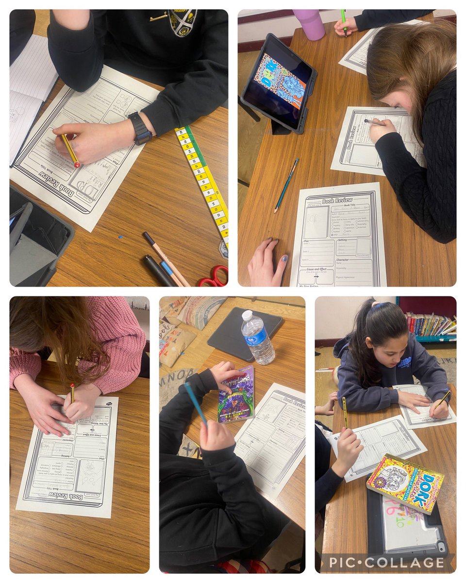 As part of World Book Day, we chose our favourite book and created a book review. We focused on describing characters and the setting and whether we would recommend the book to someone else 📖 #DunipaceReadingSchools
