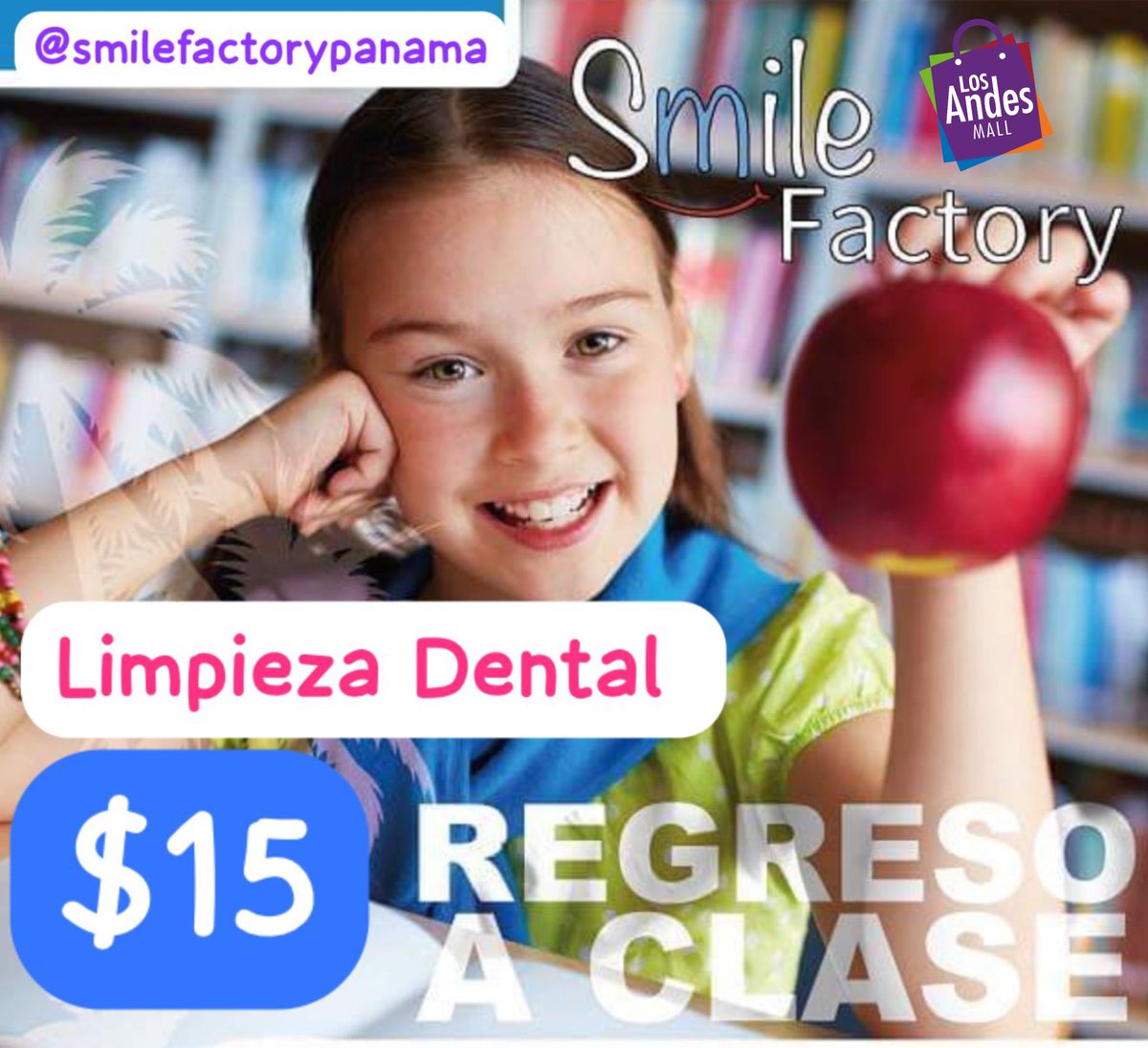 🩺✨Tu salud primero en este regreso a clases✨🦷

¡Prepara tu mejor sonrisa y cuida tu bienestar con las increíbles ofertas en clínicas y ortodoncias que tenemos para ti en Los Andes Mall! 📚😁 

Aprovecha los descuentos y empieza el año escolar con todo.

#RegresoAClases #LAM