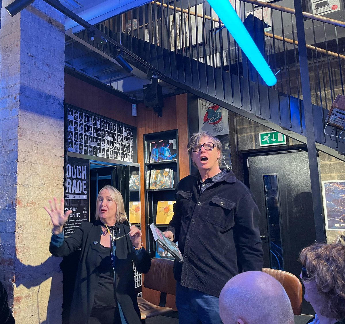 Akmal Uzair representing Projek Rabak was at Rough Trade Denmark Street attending a program in conversation with Angela Jaeger and legendary Sonic Youth founder; Thurston Moore.

Split cassette Joni Mustaf &amp; Harlan released in 2019 by ruangrupa is also now owned by Thurston.