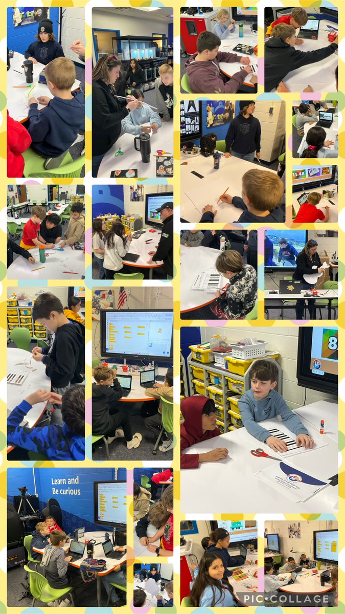 Loudoun County Computer Science Office (@csforlcps) on Twitter photo The <a href="/awscloud/">Amazon Web Services</a> Think Big Space <a href="/JLSMS_Official/">JL Simpson MS</a> was booming with engagement today! With the help of <a href="/AbbySpessard/">Abby Spessard</a>, 5th graders from Evergreen Mill Elementary created musical instruments and used copper tape, <a href="/makeymakey/">Makey Makey</a>, and <a href="/GoogleForEdu/">Google for Education</a> CS First to make them fully interactive. The <a href="/awscloud/">Amazon Web Services</a> Think Big Space <a href="/JLSMS_Official/">JL Simpson MS</a> was booming with engagement today! With the help of <a href="/AbbySpessard/">Abby Spessard</a>, 5th graders from Evergreen Mill Elementary created musical instruments and used copper tape, <a href="/makeymakey/">Makey Makey</a>, and <a href="/GoogleForEdu/">Google for Education</a> CS First to make them fully interactive.