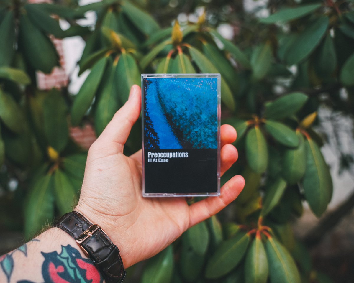 Happy <a href="/Bandcamp/">bandcamp</a> Friday! 

Today would be a great day to snag a pre-order of our new album ‘Ill at ease’ out May 9th via <a href="/bornlosersrecs/">Born Losers Records</a> 

Vinyl, CDs, and Tapes available here👇
preoccupations.bandcamp.com/album/ill-at-e…