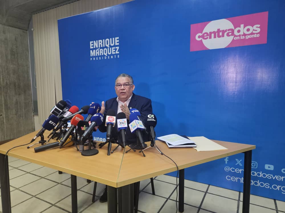 A dos meses de la detención de Enrique Márquez, Centrados sostiene que «Venezuela necesita puentes, no más muros» tinyurl.com/3rvuk7ah