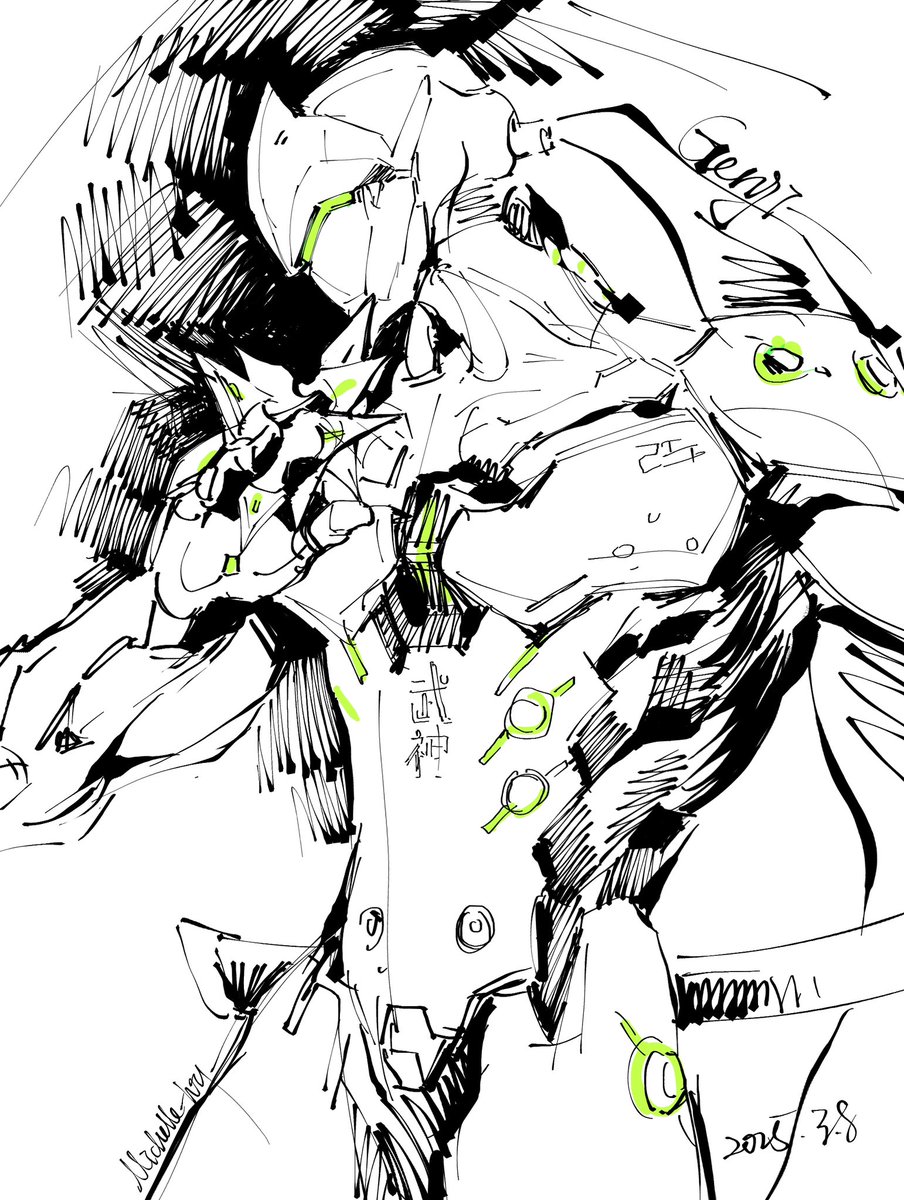 Hilda_Ignis's tweet photo. #Overwatch
#genji https://t.co/PqPKEQqCTA