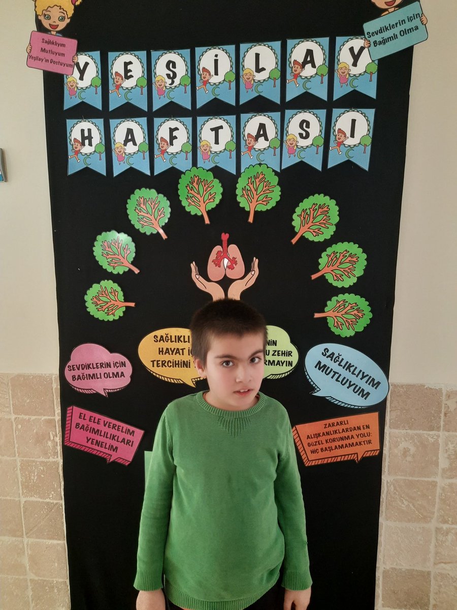 1-7 Mart Yeşilay Haftası kapsamında okulumuzda gerçekleştirilen çalışmadan kareler. Emeği geçen tüm paydaşlarımıza teşekkür ederiz. Sağlıklı bir hayat sizin elinizde, bağımlı olma özgür ol.💚 
<a href="/havzailcemem/">Havza İlçe MEM</a> 
<a href="/samsunmem/">Samsun İl Milli Eğitim Müdürlüğü</a>