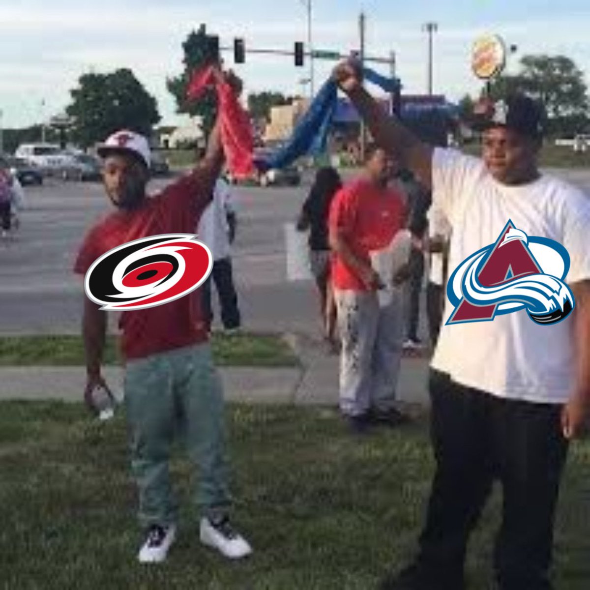 tdattmorgan's tweet photo. canes and avs fans hating rantanen after this trade to dallas https://t.co/E7Uht8YEJR