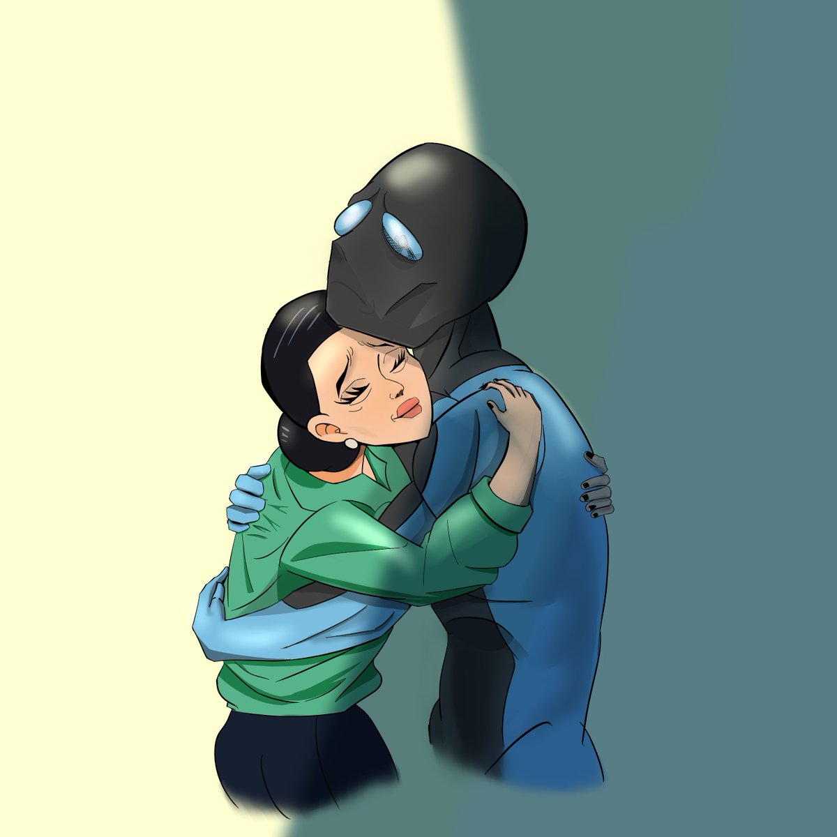 thecharlyxd's tweet image. #Invincible #INVINCIBLESeason3 #INVINCIBLEWAR he is a mommys boy 😭