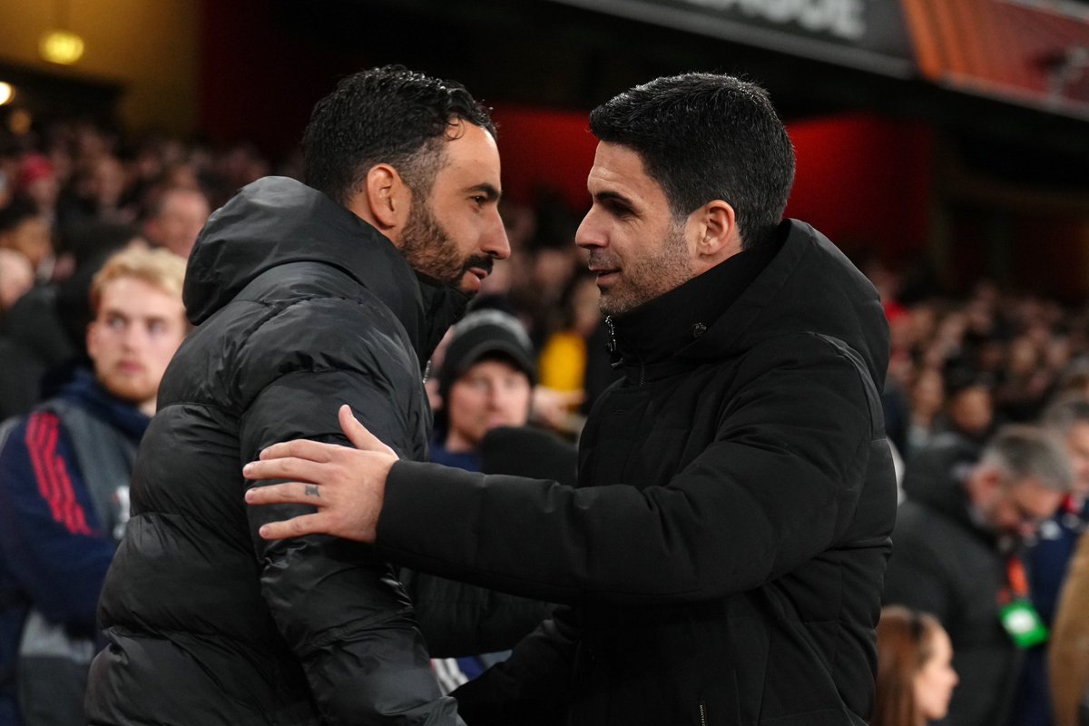 foothubofficial's tweet image. 🚨🎙️Mikel Arteta on Ruben Amorim:
“I think there is quality there, but he has to start performing right away. A reason why I’ve been given time at Arsenal because I stepped in and won us the FA cup and 2 Community Shields. He needs silverware for Man United fans.” (@TheAFCStuff)