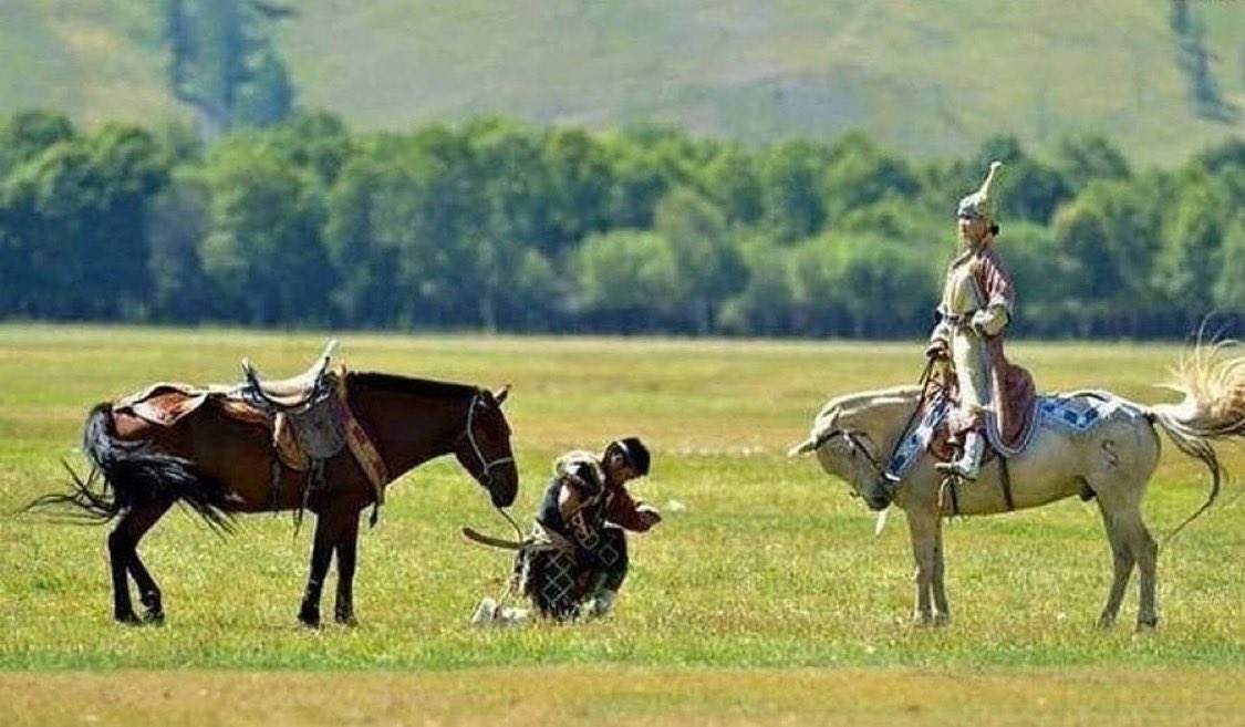 Kadına saygı, Türk'ün töresindendir.