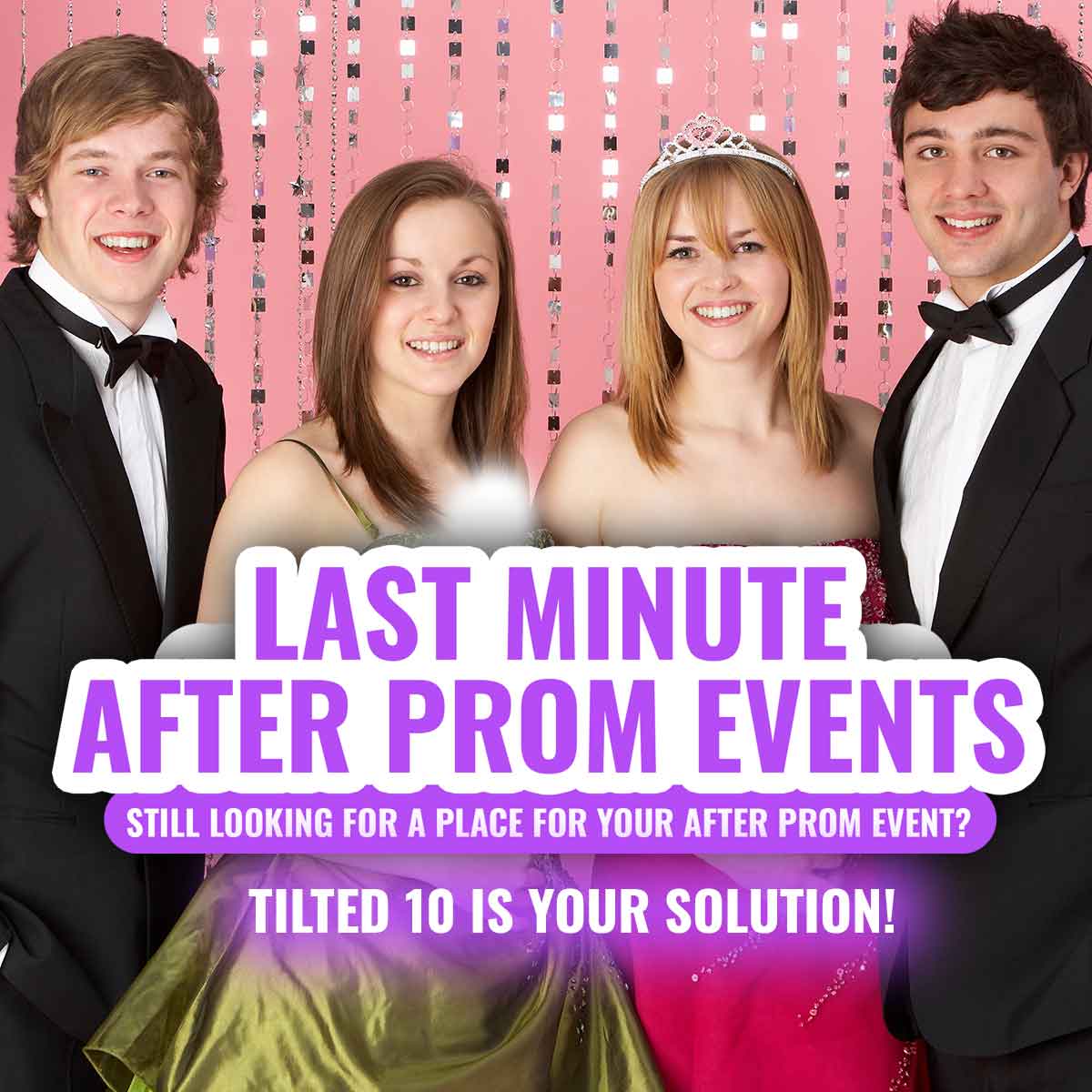 Tilted10US's tweet photo. 🎉 Last-Minute Prom Parties! 💃🕺
Still need the perfect spot to celebrate? Book your prom event at Tilted 10 now! 🎯✨

📍 Call us to book now: 713-681-3160
#PromNight #Tilted10 #Prom #Events https://t.co/z1LON28now
