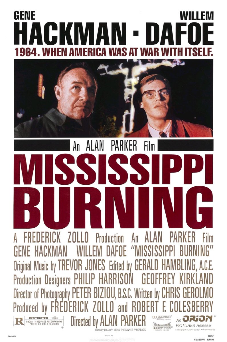 Word_Is_My_Bond's tweet photo. "Oh, it looks like a political meeting but it smells more like Klan to me, with or without the Halloween costumes."
#NowWatching
Mississippi Burning 1988
(72)
#FilmTwitter
#FilmX
#DVD
#LongTimeNoSee
#ForGene
#SoIStartedBlastingTheSoundsystem https://t.co/omkMkOO1g3