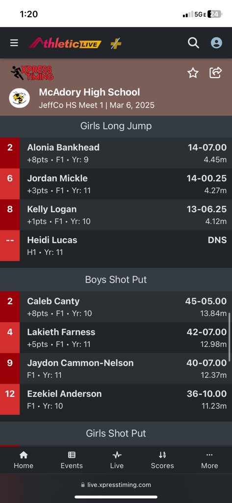 McAdory Track tweet media