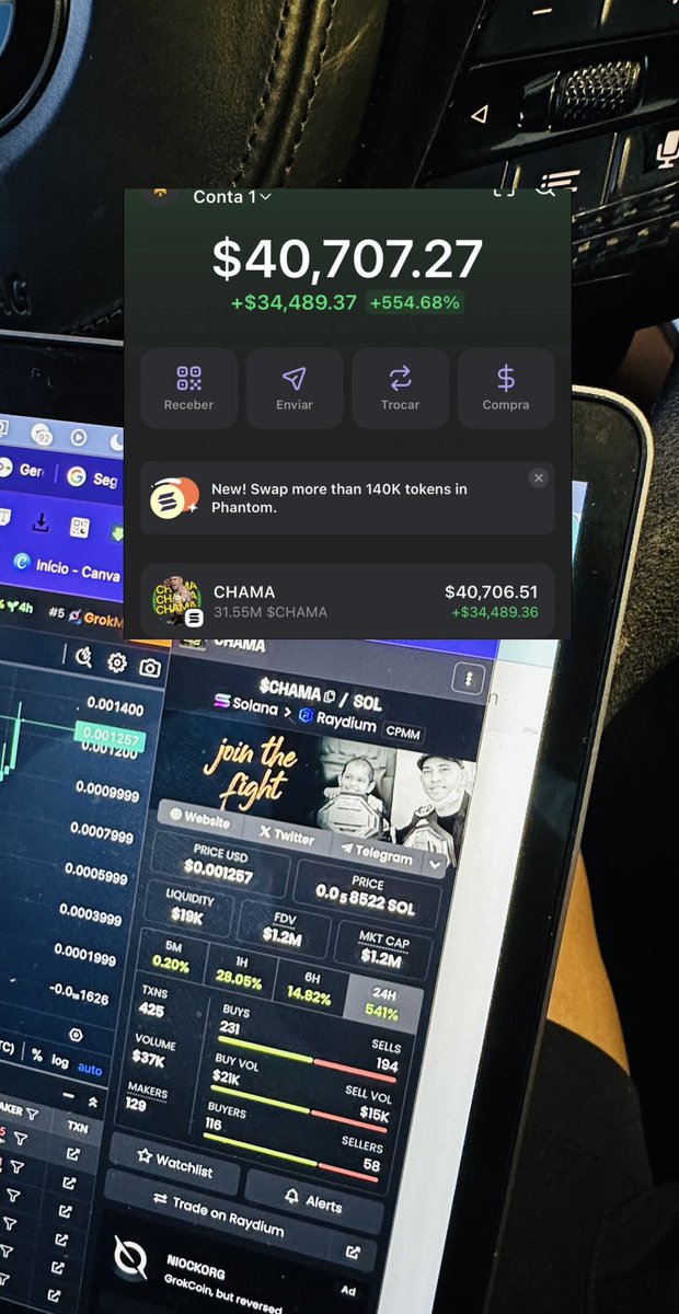 sergiomessys's tweet photo. the most anticipated memecoin of the week, without a doubt it will be a huge success, let's help this cause 🤜🤛 let's go! Chama!🔥 
#chama #poatan #memecoins #btc #Cripto #Criptomonedas https://t.co/7QILfXEQFr