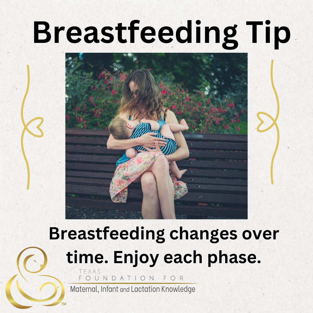 Each phase of breastfeeding is its own adventure.
#Foundation4milk #TX4MILK