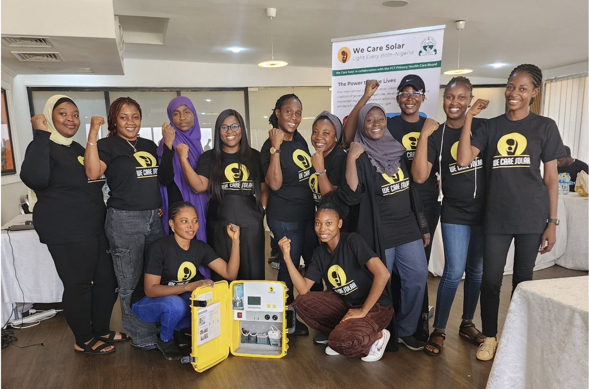 We Care Solar tweet media