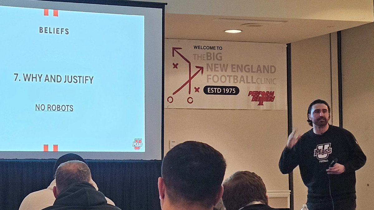 Brian White (@coachwhiteumass) on Twitter photo Strong QB Play Clinic by <a href="/Drewbelch/">Drew Belcher</a> of <a href="/UMassFootball/">UMass Football</a> during the <a href="/BigNEFootball/">Big NE Ftball Clinic</a>! More tomorrow AM! Strong QB Play Clinic by <a href="/Drewbelch/">Drew Belcher</a> of <a href="/UMassFootball/">UMass Football</a> during the <a href="/BigNEFootball/">Big NE Ftball Clinic</a>! More tomorrow AM!