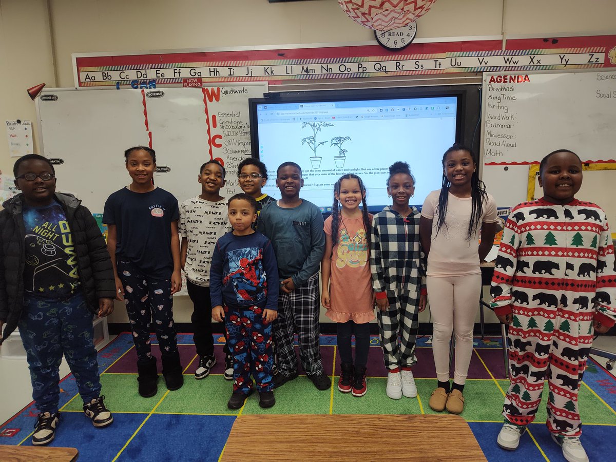 Read Across America Week <a href="/McCroreyListon/">McCrorey-Liston School of Technology</a> #Pajamaday