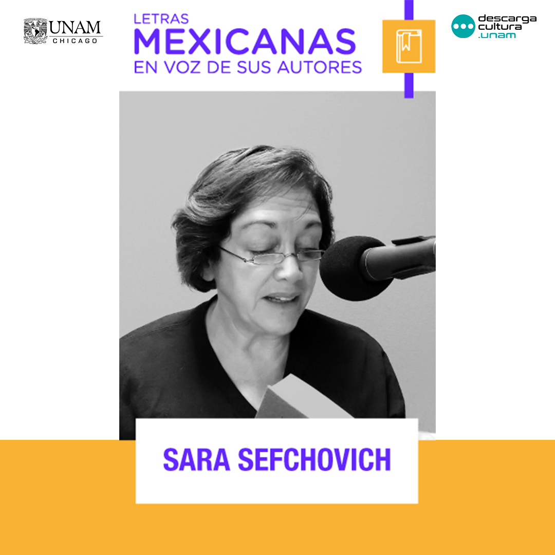 En voz de... Sara Sefchovich
📖💜 «Vivir la vida» narra las historias de Susana, quien se enfrenta a la vida y los problemas que la aquejan por el hecho de ser mujer.
🔊 Escúchalo aquí: descargacultura.unam.mx/en-voz-de-sara…
#DescargaCultura #UNAM #8M #DíaDeLaMujer #WomensDay #UNAMChicago