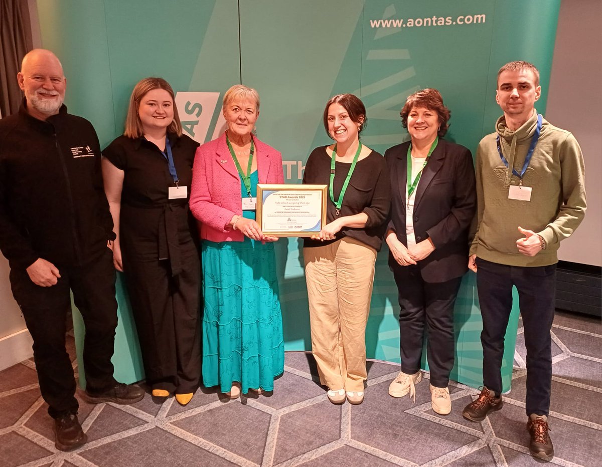 DonabateComCentre (@donabatecomcen) on Twitter photo Well done to Helen and Sergey from our Fรกilte Isteach English Class who represented all Fรกilte Isteach classes throughout Ireland and received a Certificate in the Aontas Star awards 2025 ๐๐. <a href="/Fingalcoco/">Fingal County Council</a> <a href="/fingalcommunity/">Fingal Community Development Office</a> <a href="/ThirdAgeIreland/">Third Age Ireland</a> <a href="/fingallibraries/">Fingal County Libraries</a> <a href="/Failte_Ireland/">Fรกilte Ireland</a> Well done to Helen and Sergey from our Fรกilte Isteach English Class who represented all Fรกilte Isteach classes throughout Ireland and received a Certificate in the Aontas Star awards 2025 ๐๐. <a href="/Fingalcoco/">Fingal County Council</a> <a href="/fingalcommunity/">Fingal Community Development Office</a> <a href="/ThirdAgeIreland/">Third Age Ireland</a> <a href="/fingallibraries/">Fingal County Libraries</a> <a href="/Failte_Ireland/">Fรกilte Ireland</a>