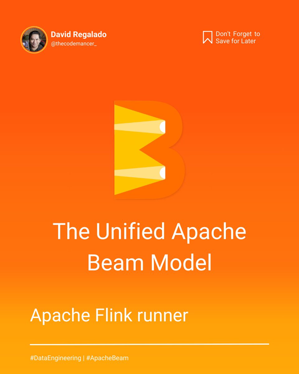 thecodemancer_'s tweet image. Apache Flink is the best choice for streaming, right? 🚀 But what if I told you there’s a way to make it even more flexible?

👇

🧵[1/X]  

#DataEngineering #ApacheFlink #ApacheBeam #ETL #DataScience #Tech #Programming